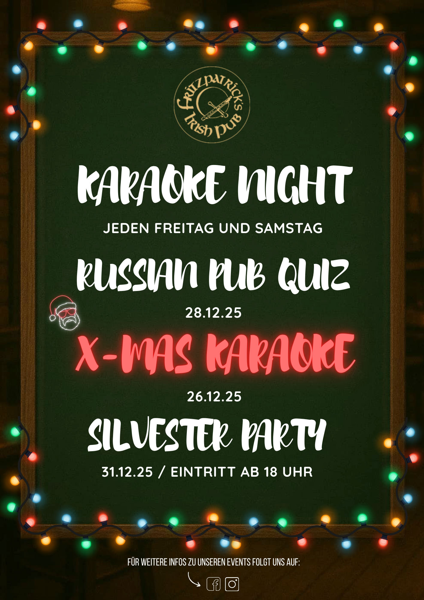 Fritzpatricks Live-Events Dezember 2025